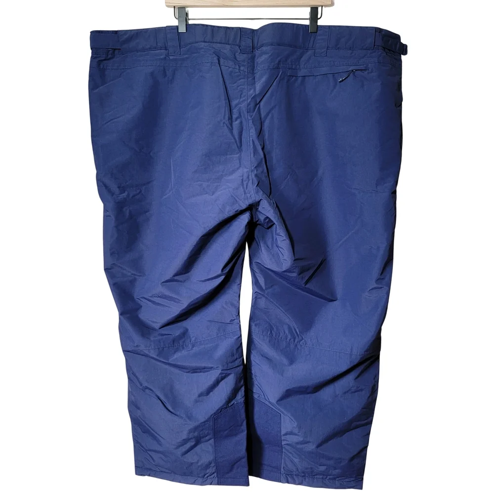 Lands End Men's Big Squall Waterproof Insulated Snow Pants Navy Size 4X* NWOT
